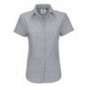B&C SWO04 Oxford Shirt Short Sleeve / Women