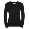 Russell Collection R-717F Ladies` Crew Neck Knitted Pullover