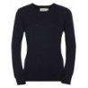 Russell Collection R-717F Ladies` Crew Neck Knitted Pullover