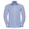 Russell Collection R-922M-0 Men`s Long Sleeve Tailored Oxford Shirt