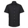 Russell Collection R-923M-0 Men`s Short Sleeve Tailored Oxford Shirt