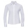 Russell Collection R-924F-0 Ladies` Long Sleeve Fitted Polycotton Poplin Shirt