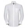 Russell Collection R-928M-0 Men`s Long Sleeve Tailored Button-Down Oxford Shirt