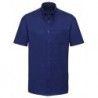 Russell Collection R-933M-0 Men`s Short Sleeve  Classic Oxford Shirt