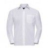 Russell Collection R-934M-0 Men`s Long Sleeve Classic Polycotton Poplin Shirt