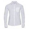 Russell Collection R-936F-0 Ladies` Long Sleeve Classic Pure Cotton Poplin Shirt