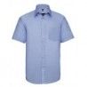 Russell Collection R-957M-0 Men`s Short Sleeve Classic Ultimate Non-Iron Shirt