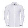 Russell Collection R-962M-0 Men`s Long Sleeve Tailored Herringbone Shirt