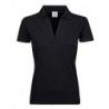Tee Jays 1409 Womens Luxury Stretch V-Neck Polo