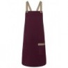 Karlowsky LS 38 Bib Apron Urban-Look with Cross Straps and Pocket